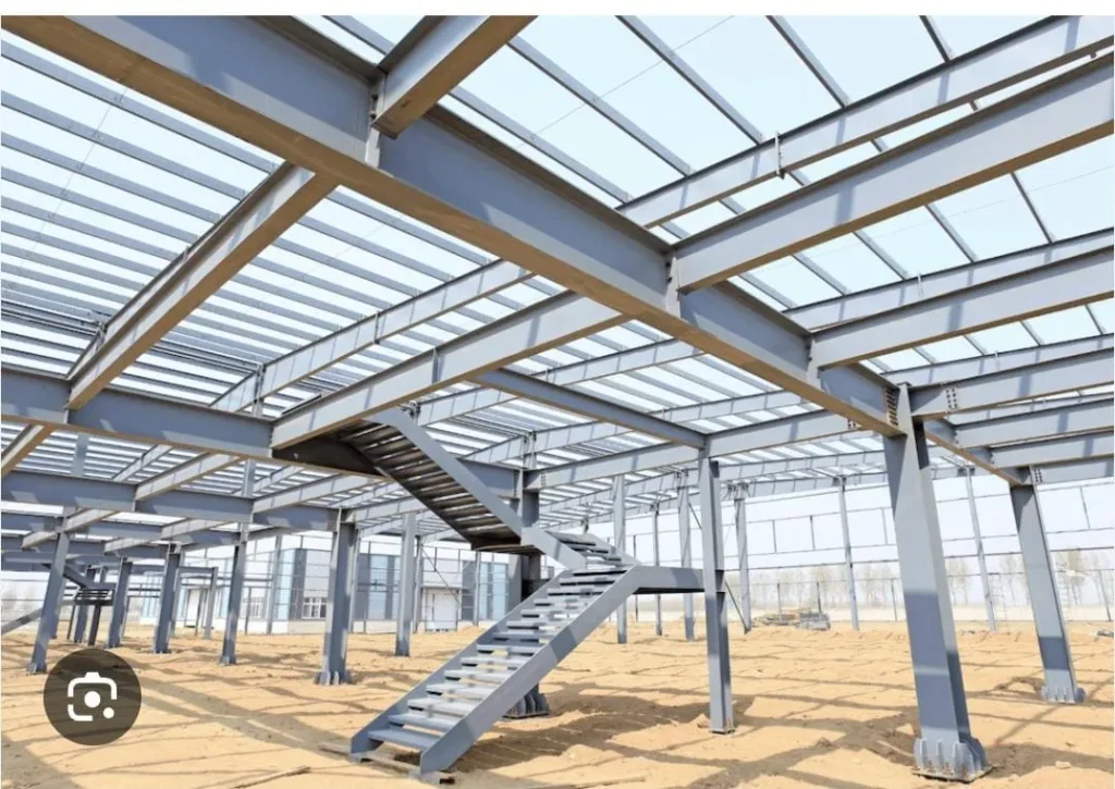 estructura metálica de aluminio